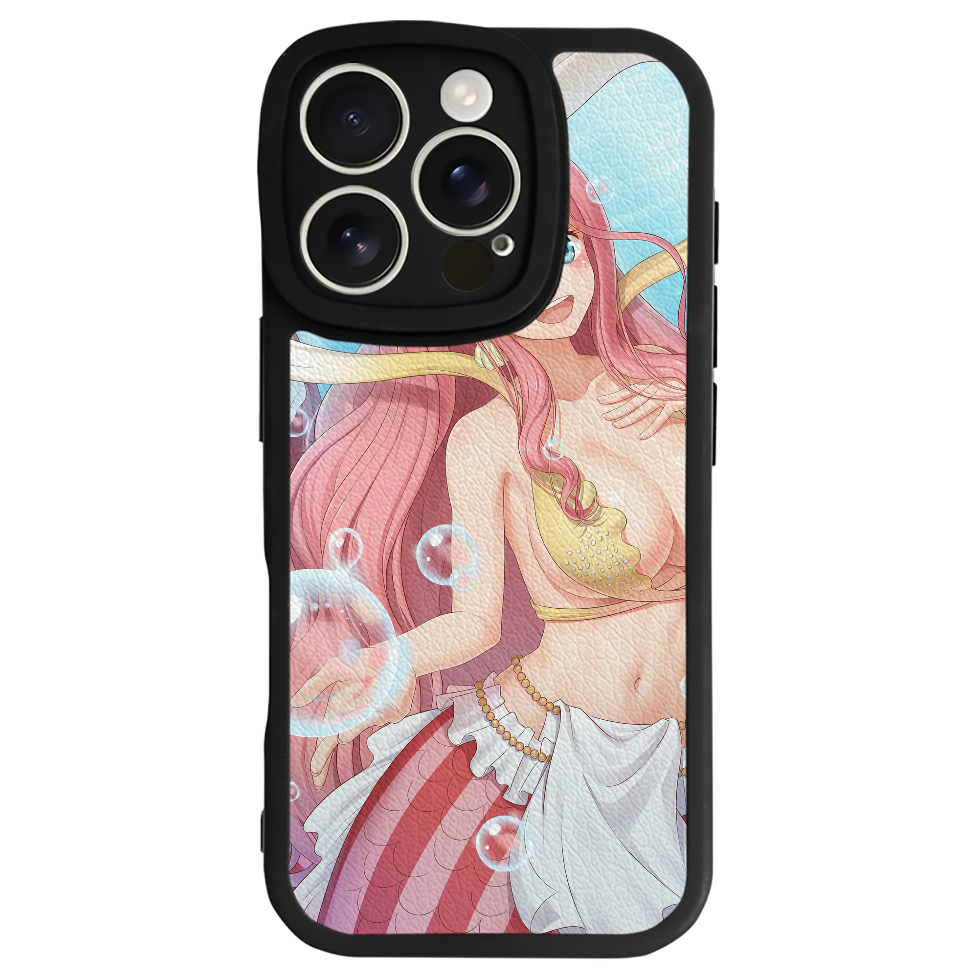 （画像用） ワンピース ONE PIECE 【iPhone 16シリーズ対応】シリコンスマホケース（レザー調） 材質：シリコン
